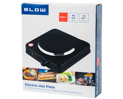 Kuchenka elektryczna Blow 44-043 1 palnikowa czarna 1000W