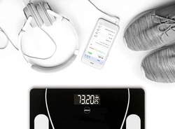 Waga łazienkowa Eldom TW0610  analityczna bluetooth 180kg