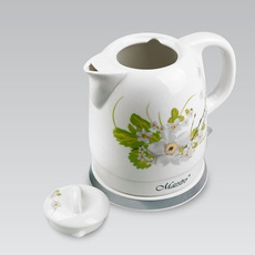 Czajnik Maestro MR066 1,5L 1200W ceramiczny białe kwiaty