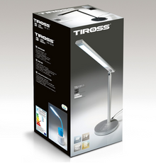 Lampka Tiross TS1811 32LED biurkowa czarna