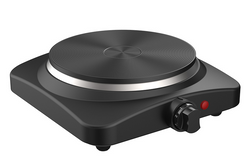 Kuchenka elektryczna LAFE Hot Plate 1- palnikowa czarna 1500W