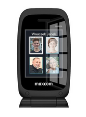 Telefon GSM Maxcom MM828 4G z klapką czarny