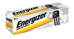 Bateria Energizer Industrial LR20 - komplet 12 sztuk 