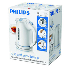 Czajnik Philips HD4646/70 biało-niebieski 