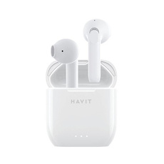 Słuchawki Bluetooth Havit TW948 białe z  mikrofonem douszne