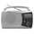 Radio Eltra Kinga 2 srebrne LW/FM